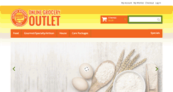 Desktop Screenshot of onlinegroceryoutlet.com